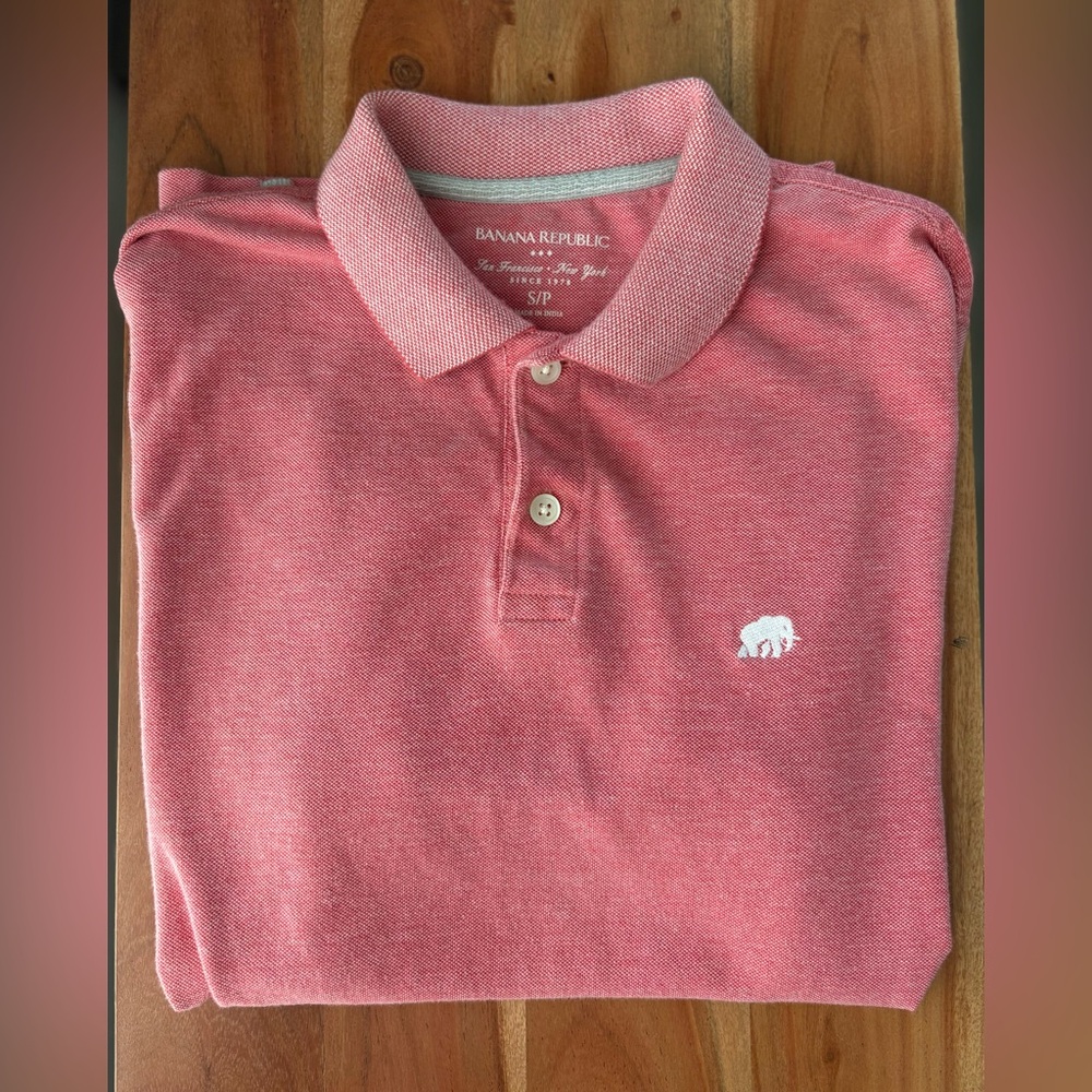 Banana Republic Polo Shirt 100% Cotton